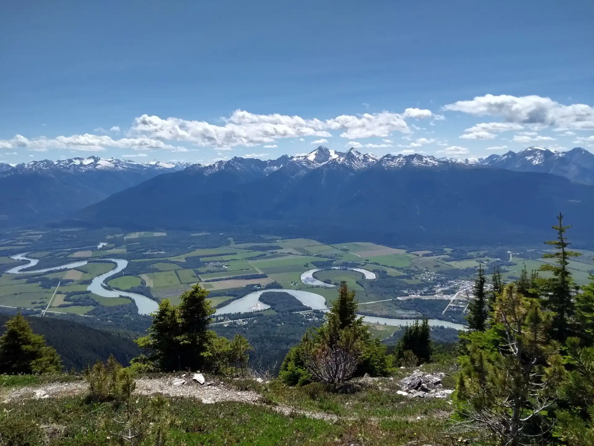 View of McBride from McBride Peak Trail